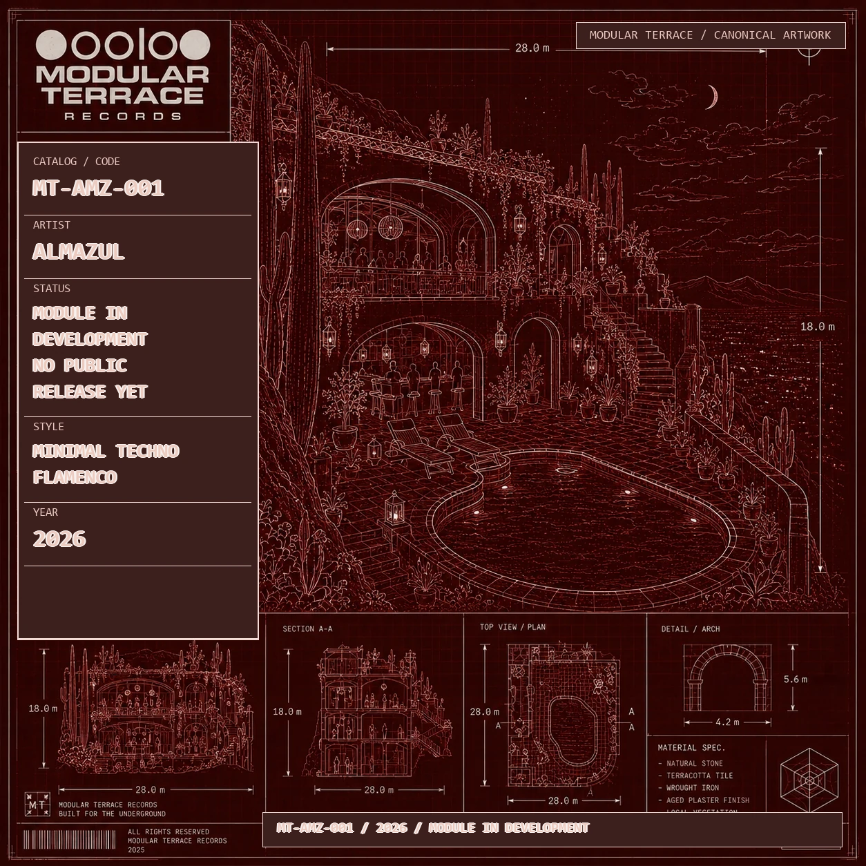 ALMAZUL artist artwork for MODULAR TERRACE
