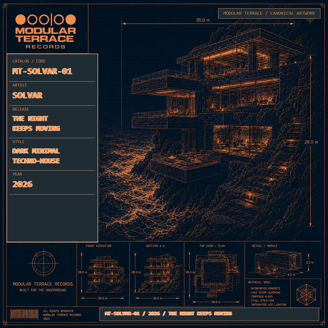 SOLVAR artist artwork for MODULAR TERRACE